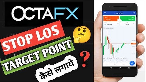 How to use octafx Stop loss nad take profit / octafx me stop loss Target Kaise lagae