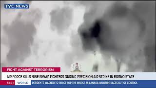 Air Force Kills Nine ISWAP Fighters During Precision Air Strike In Borno State