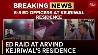 Enforcement Directorate Conducts Raid at Delhi CM's Residence | Kejriwal Vs ED Updates