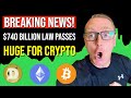 BREAKING NEWS!! THE US GOVERNMENT JUST PASSED $740 BILLION  DOLLAR LAW!! THIS IS HUGE FOR DOGECOIN!