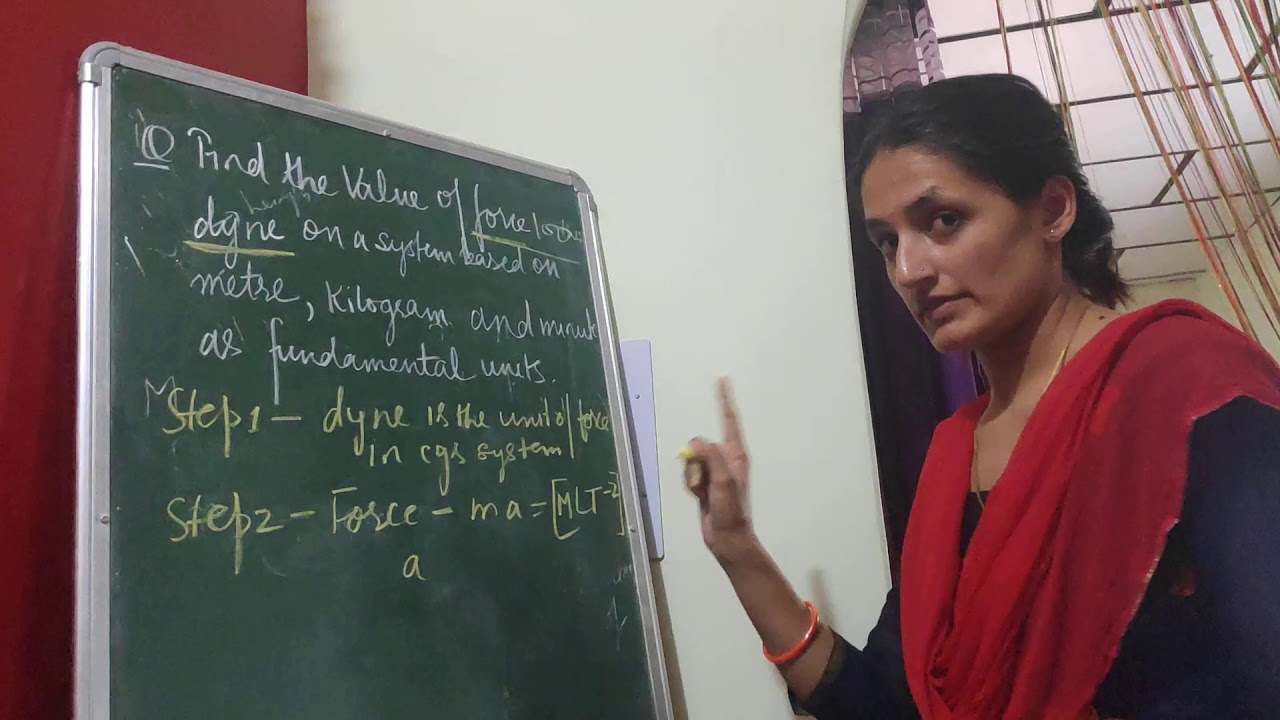 How to solve problem on conversion of units using dimensional analysis