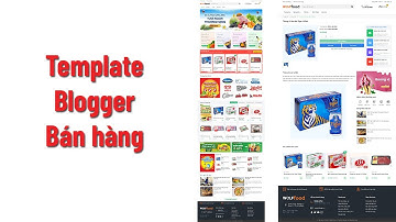 Hướng dẫn cài đặt Template blogspot bán hàng Wolt food