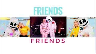 friends - marshmello & anne-marie ( slowed   reverb )