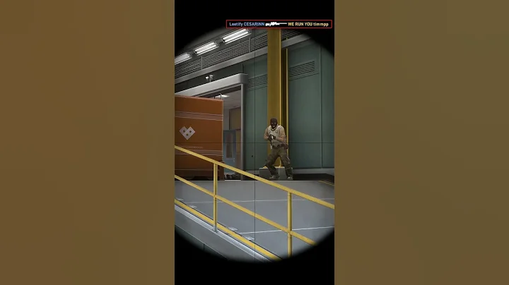 Nuke ramp hold with AWP 4k #csgo