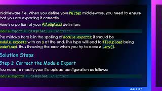 Resolving the TypeError: Cannot read property 'any' of undefined in Node.js with Multer