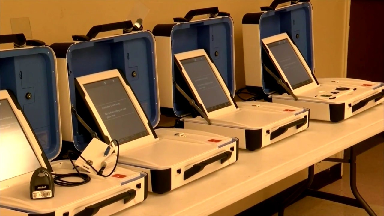 Video surveillance at polling location
