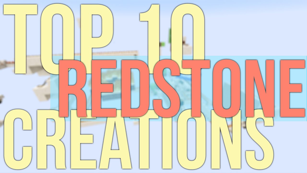 Top 10 Minecraft Redstone Inventions - Amazing Redstone Creations Top 10 Minecraft Redstone Inventions - Amazing Redstone Creations