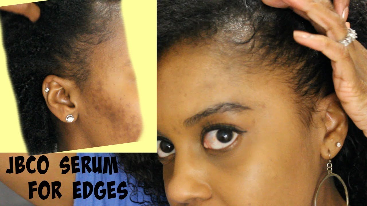 Let's Grow Our Edges! with Jamaican Black Castor Oil serum NaturAll