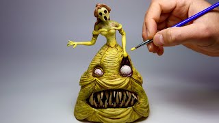 I Sculpted Belle from Beauty and the Beast, but she's a monster...