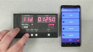 Smart Phone Programming of the Record CG3 Taximeter screenshot 5