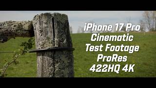 iPhone 17 Pro Cinematic 4K Test Footage | Shot in Apple Log 2 (ProRes422 HQ) | Blackmagic Camera App