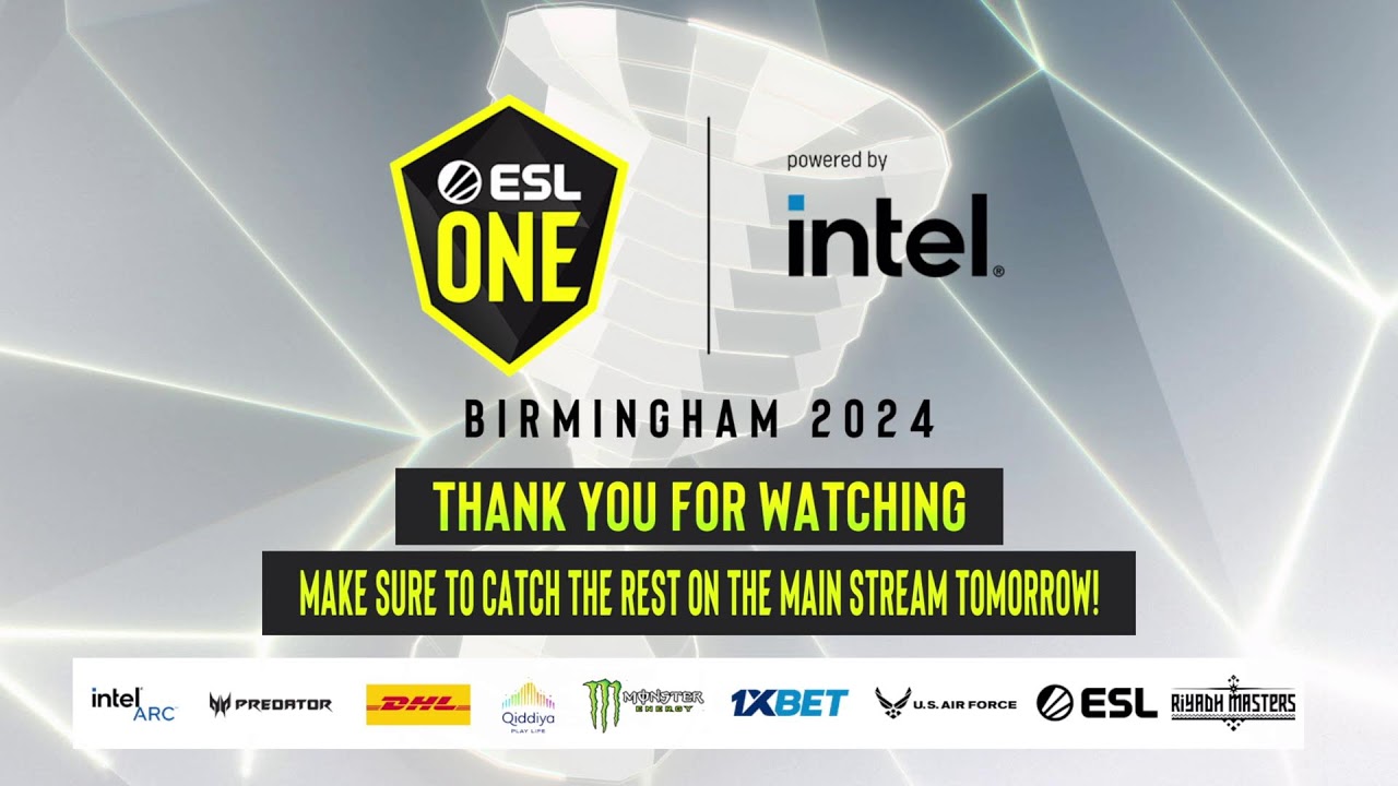 ⁣ESL One Birmingham 2024 - Day 3 Stream C - Full Show