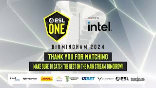 LIVE: G2 x iG vs. Shopify Rebellion - ESL One Birmingham 2024 - Group A