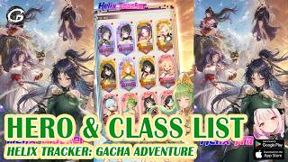 Helix Tracker: gacha adventure All Class & Tier List - Mobile Game (Android) screenshot 5