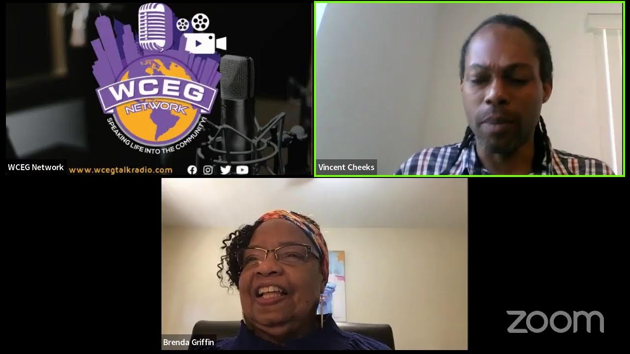 WCEG Network Conversations in Education Host Vincent Cheeks & guest Queen Storyteller Brenda Griffin