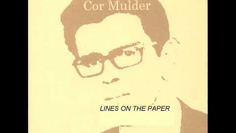 Cor Mulder - Lines on the paper