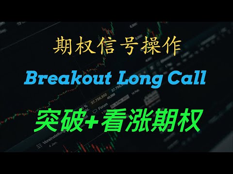 突破信号+买看涨期权 | Long Call Strategy using Breakout Signal | 期权信号操作