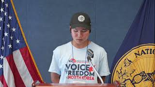 Dongkyu Chang speaking at the KCC 2024 Washington DC Missions and Intern Leadership Conference