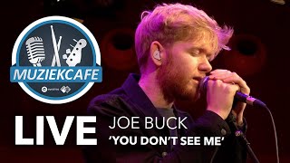 Joe Buck - 'You Don't See Me' live bij Muziekcafé