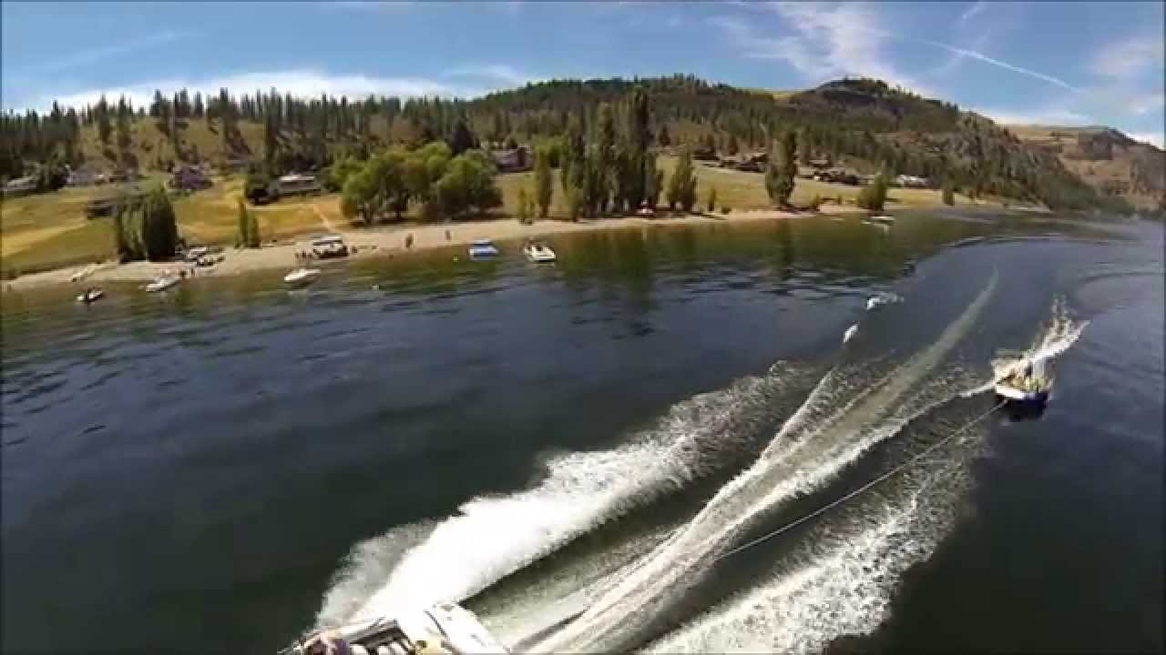 Lake Roosevelt Washington Quadcopter Video Hanson Harbor YouTube