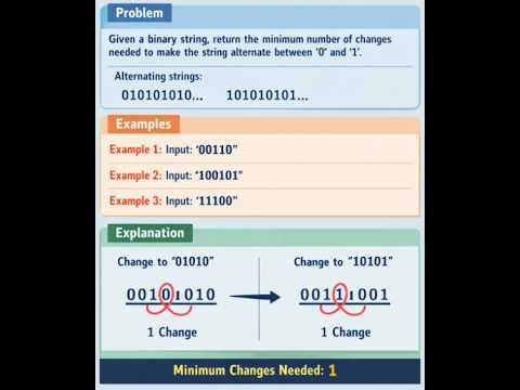 March 5/2026 LeetCode Challenge: Minimum Changes To Make Alternating Binary String