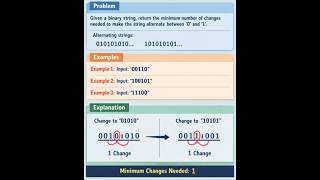 Celebrity March 5/2026 LeetCode Challenge: Minimum Changes To Make Alternating Binary String Profile