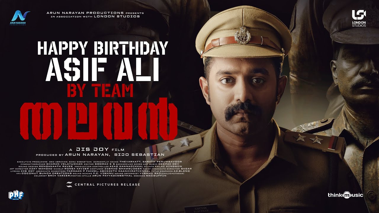Happy Birthday Asif Ali | Thalavan | Makeover | Jis Joy | Arun Narayan