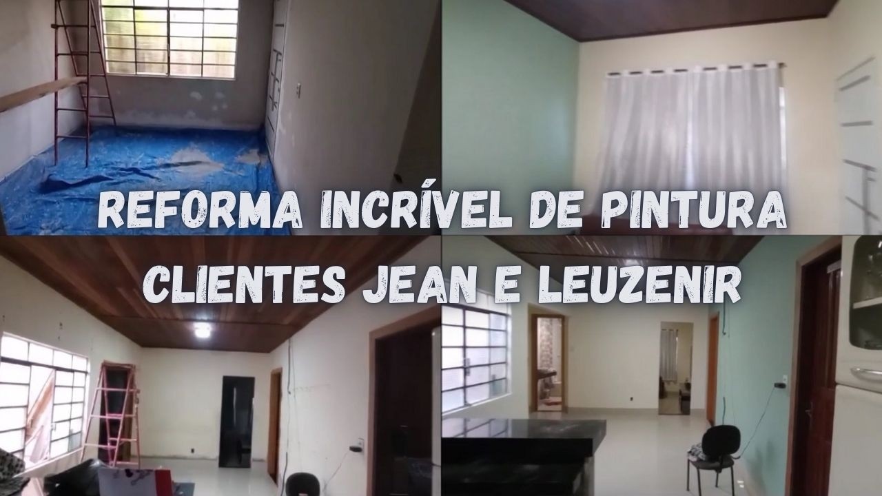 ESTA REFORMA DE PINTURA FICOU IMPRESSIONANTE