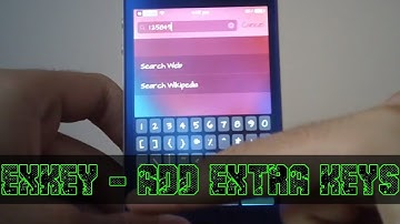 iOS 7.0.4 Cydia Tweaks - exKey - Add an extra row of keys/numbers to the iOS 7 keyboard!