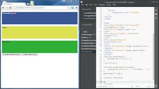 7. Functions; Activity Swap the content of two divs - JavaScript