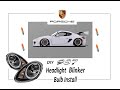 Porsche Cayman blinker replacement