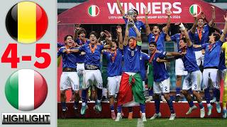 7.06.2026 Belgium U17 vs Italy U17 Highlight  !  Euro U17 Championship 2026 Final