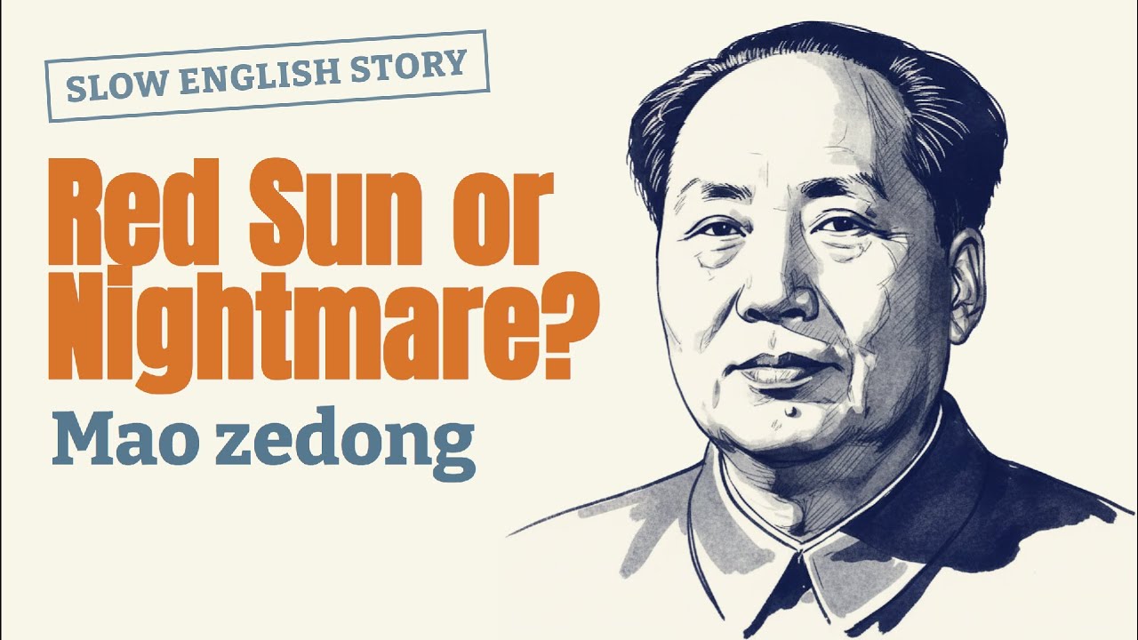 Learning English from a Simple Life Story | Mao Zedong | Slow & Easy For Beginners