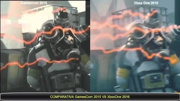 COMPARATIVA GRAFICA//GRAPHICS COMPARISION QUANTUM BREAK GAMESCOM 2015 vs XBOX ONE 2016