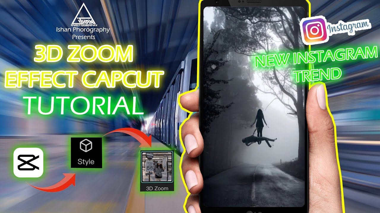 3D ZOOM Effect TUTORIAL HINDI Reels New Trend 3d zoom effect Capcut