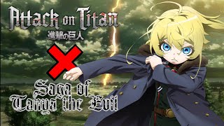 [MAD] Youjo Senki x Attack on Titan Opening -『My War』 by Shinsei Kamattechan