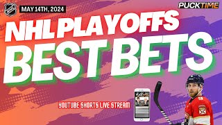 NHL Playoff Best Bets Today | Props & Predictions | May 14th
