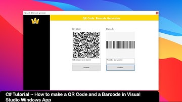 C# Tutorial ~ QR Code and Barcode Generator Windows App