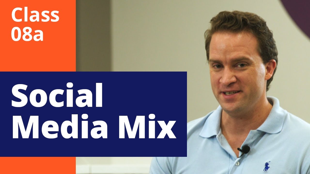 Class 08a - Social Media Mix - Fine tune your social strategy