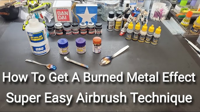 Thinning Acrylic Paint for Airbrush – Recipes and Tutorial