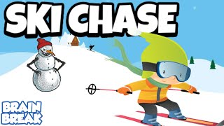 Ski Chase Winter Brain Break Gonoodle Just Dance