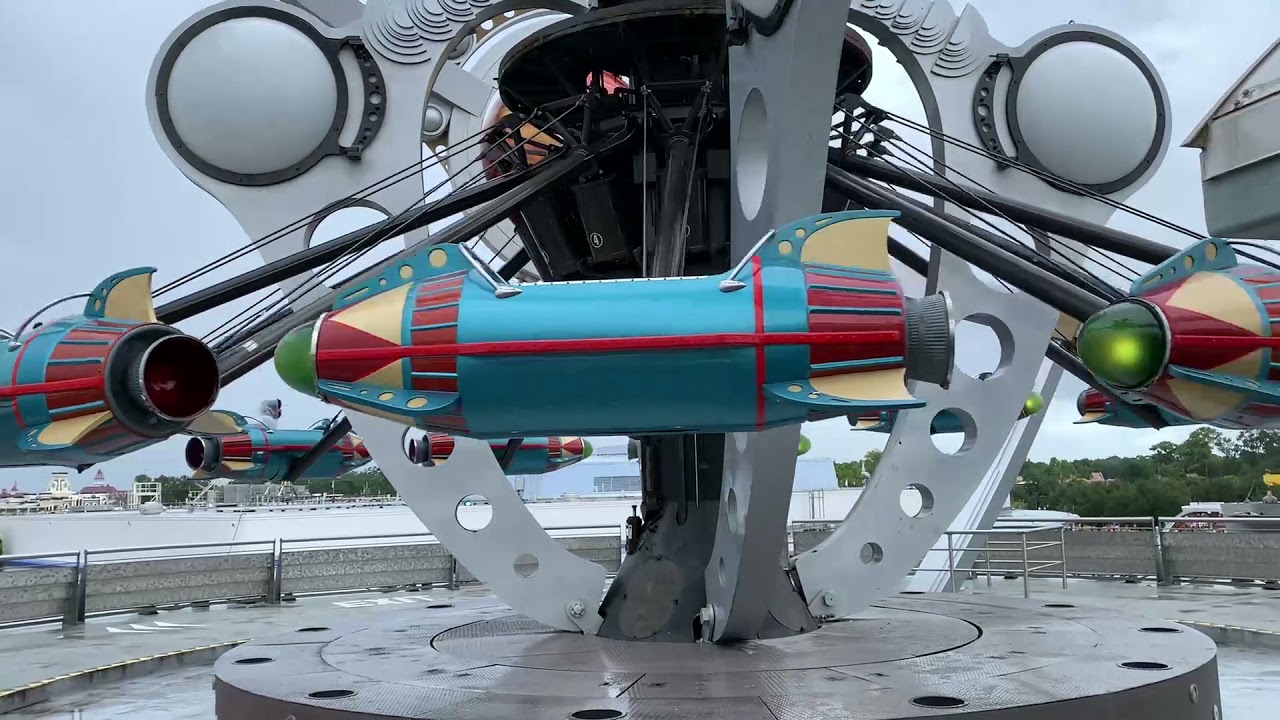 Astro Orbiter Off Ride at the Magic Kingdom - Disney World WDW - 2021