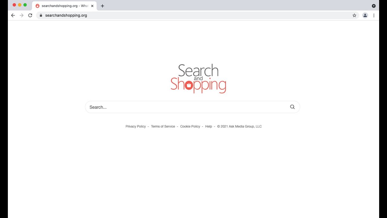 Searchandshopping.org (Search And Shopping) browser hijacker removal.