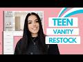 Cleaning my Teen Daughter's Vanity | Teen Vanity Restock & Organizing