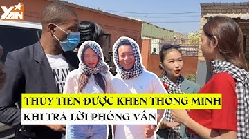 Hoa hậu Thùy Tiên được khen ứng xử thông minh: Bị phóng viên hỏi khó nhưng vẫn biết cách xoay sở