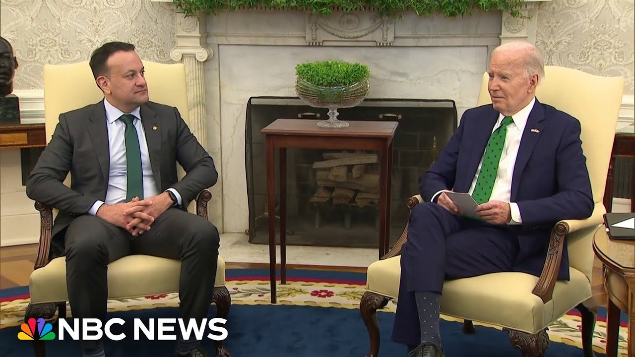 Biden meets with Irish prime minister at the White House Biden meets with Irish prime minister at the White House