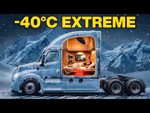 How Truckers Sleep In −40°C