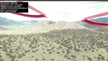 tk1 feature tracker demo - phantom - mountain flight