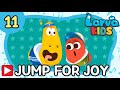 ✨Larva English Nursery rhymes✨ #11 | JUMP FOR JOY | KIDS Popular Song | 케이블_TV