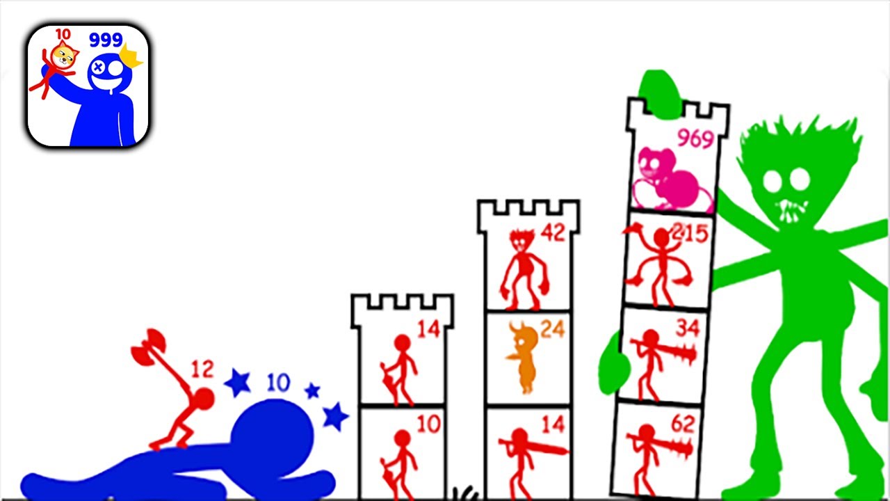 Stick War: Hero Tower Defense - ALL LEVEL 1-25 - Android Gameplay Walkthrough